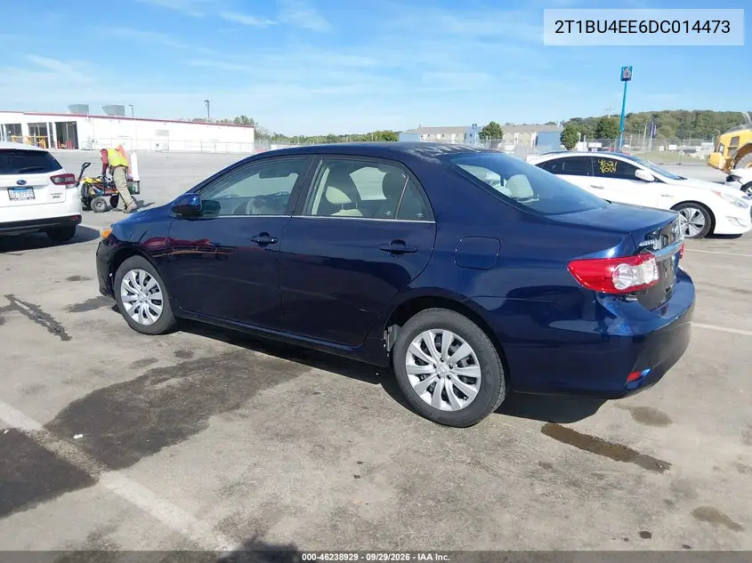 2013 TOYOTA COROLLA VIN 2T1BU4EE6DC014473 — фото 3