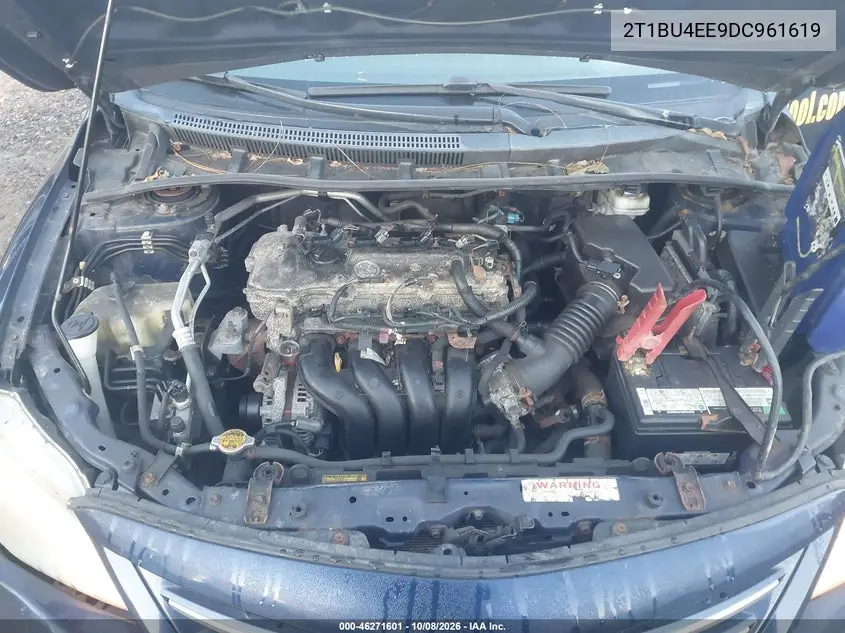 2013 TOYOTA COROLLA VIN 2T1BU4EE9DC961619 — фото 10