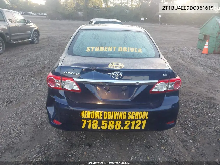 2013 TOYOTA COROLLA VIN 2T1BU4EE9DC961619 — фото 16