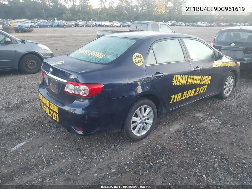 2013 TOYOTA COROLLA VIN 2T1BU4EE9DC961619 — фото 4