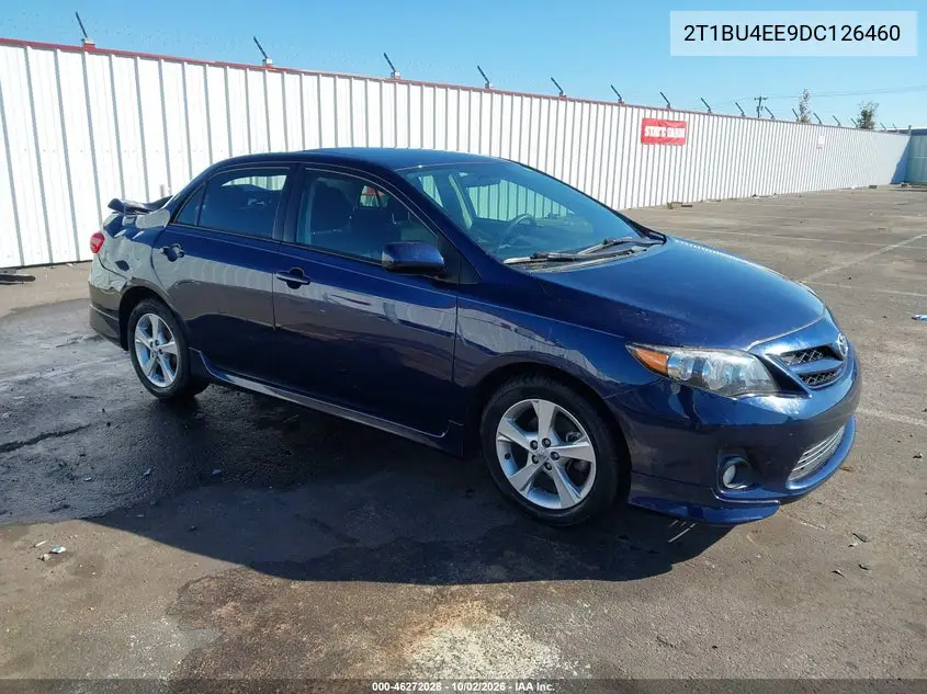 TOYOTA COROLLA 2013, VIN 2T1BU4EE9DC126460