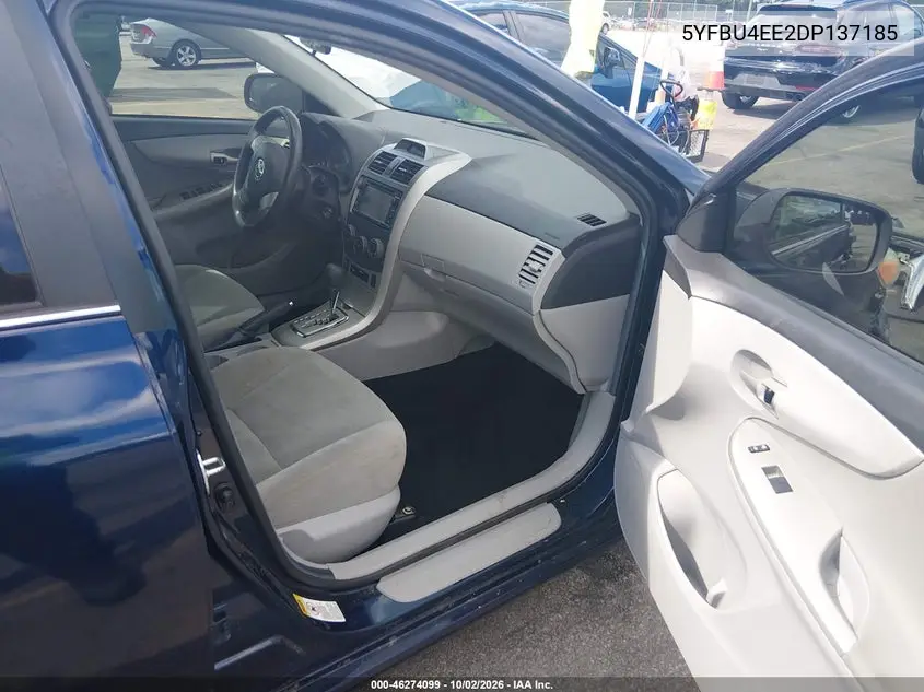 2013 TOYOTA COROLLA VIN 5YFBU4EE2DP137185 — фото 5