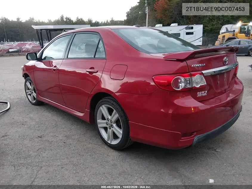 2013 TOYOTA COROLLA VIN 2T1BU4EE9DC007453 — фото 3