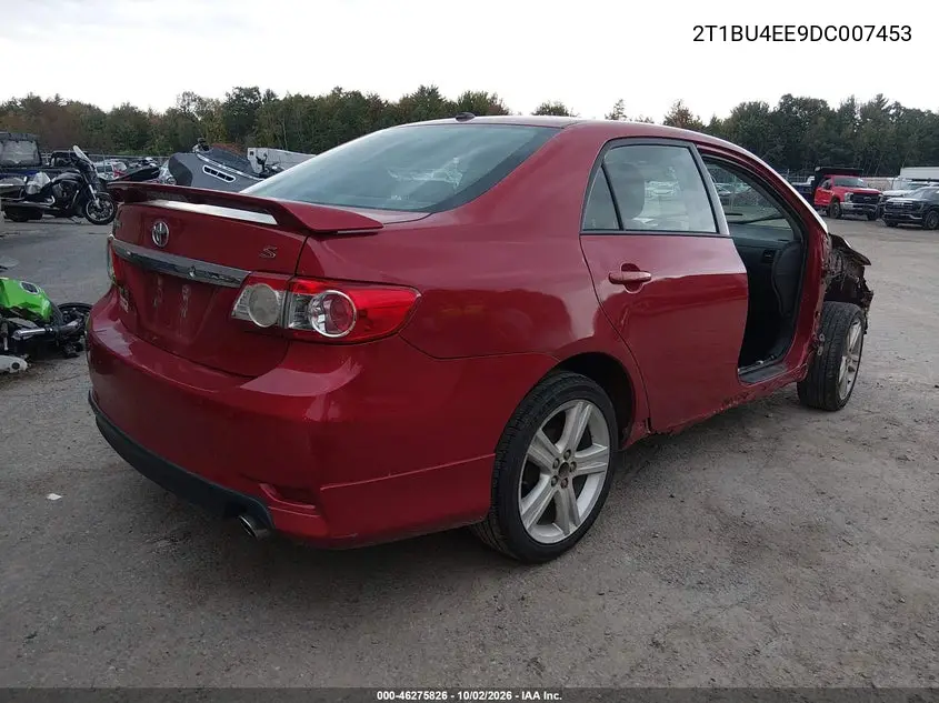 2013 TOYOTA COROLLA VIN 2T1BU4EE9DC007453 — фото 4