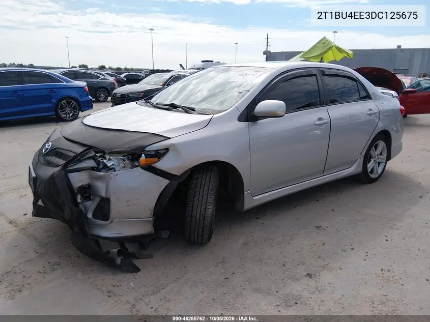 2013 TOYOTA COROLLA VIN 2T1BU4EE3DC125675 — фото 2