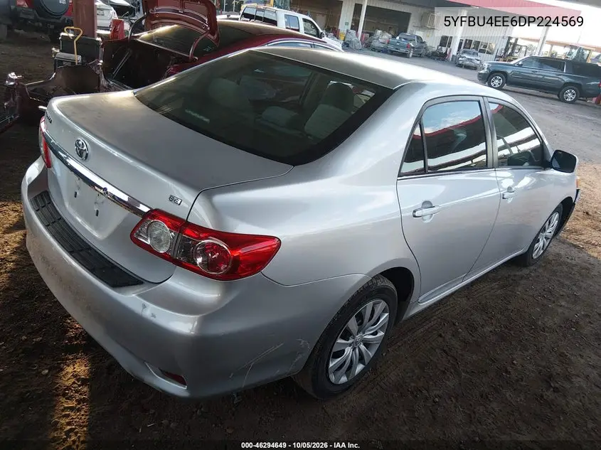 2013 TOYOTA COROLLA VIN 5YFBU4EE6DP224569 — фото 4