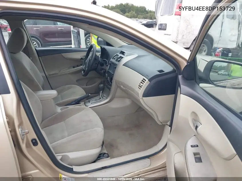 2013 TOYOTA COROLLA VIN 5YFBU4EE8DP153729 — фото 5