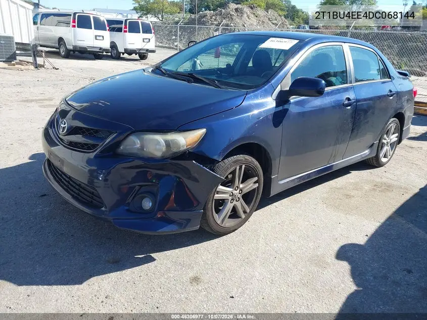 2013 TOYOTA COROLLA VIN 2T1BU4EE4DC068144 — фото 2