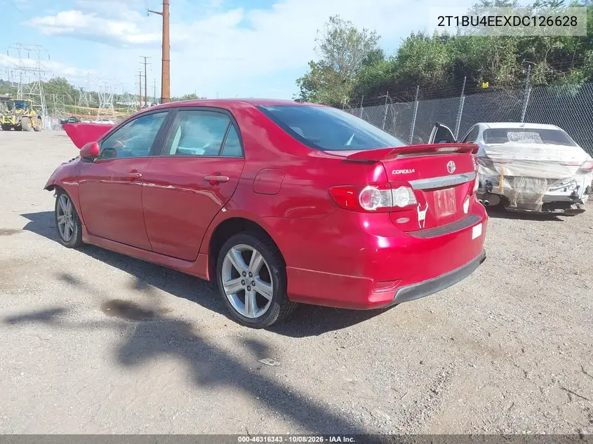 2013 TOYOTA COROLLA VIN 2T1BU4EEXDC126628 — фото 3