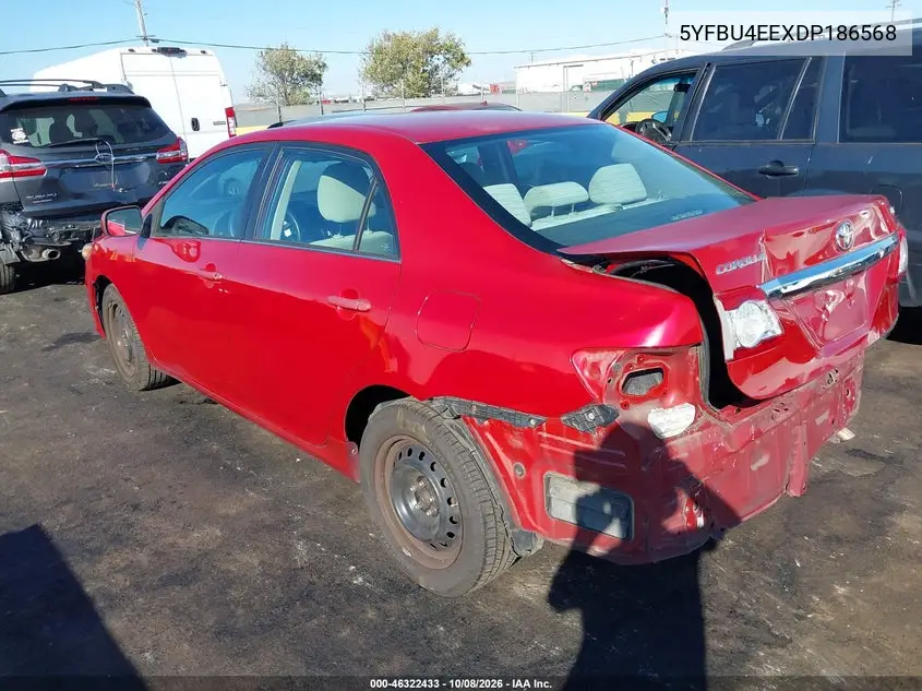 2013 TOYOTA COROLLA VIN 5YFBU4EEXDP186568 — фото 3