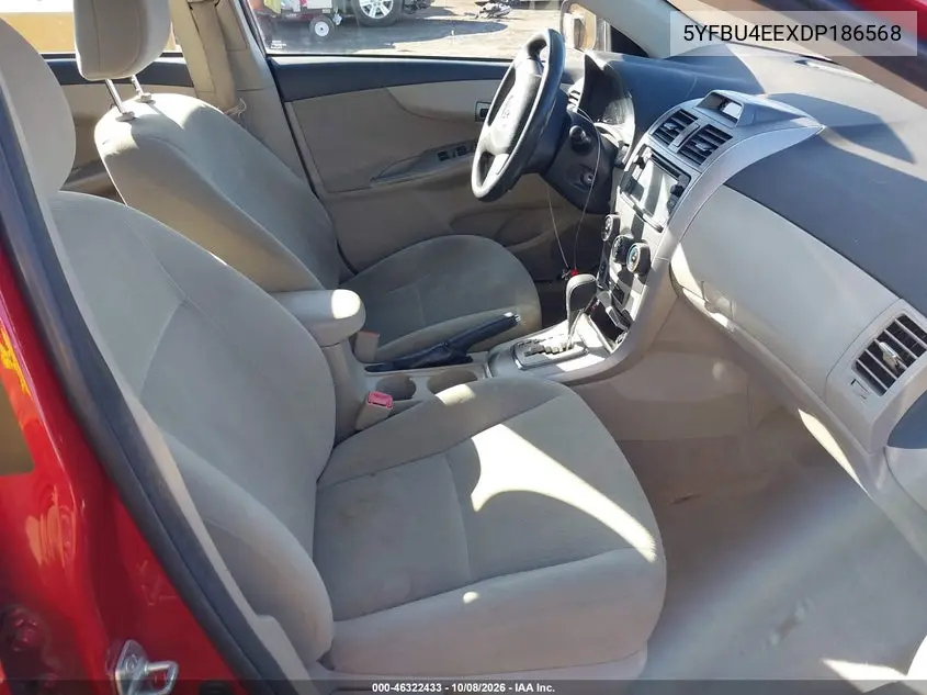 2013 TOYOTA COROLLA VIN 5YFBU4EEXDP186568 — фото 5