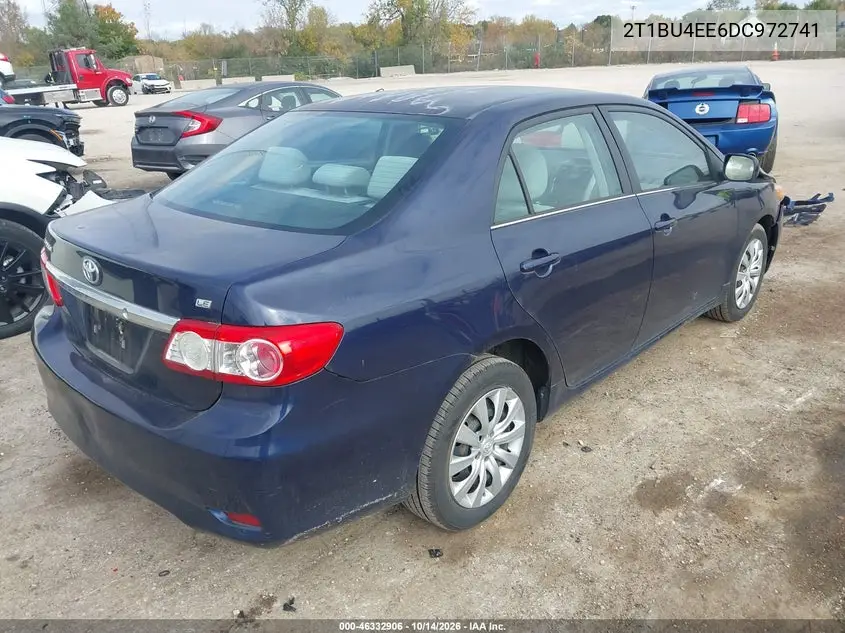 2013 TOYOTA COROLLA VIN 2T1BU4EE6DC972741 — фото 4
