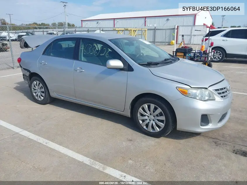 TOYOTA COROLLA 2013, VIN 5YFBU4EE3DP166064