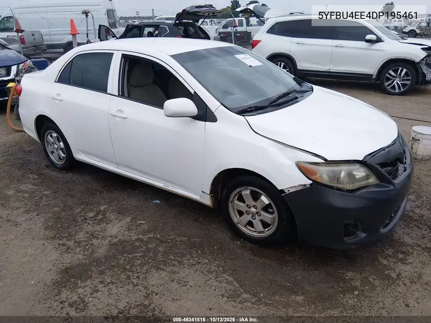 TOYOTA COROLLA 2013, VIN 5YFBU4EE4DP195461