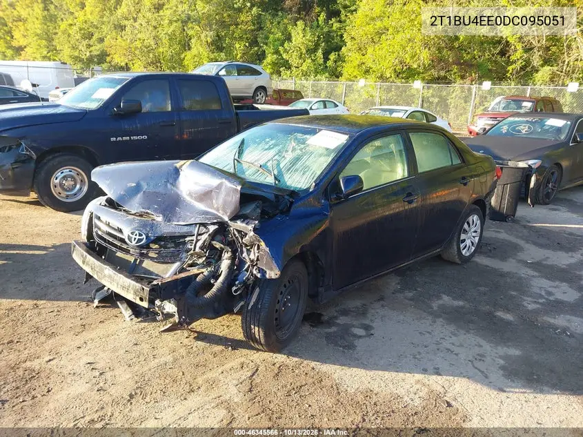 2013 TOYOTA COROLLA VIN 2T1BU4EE0DC095051 — фото 2