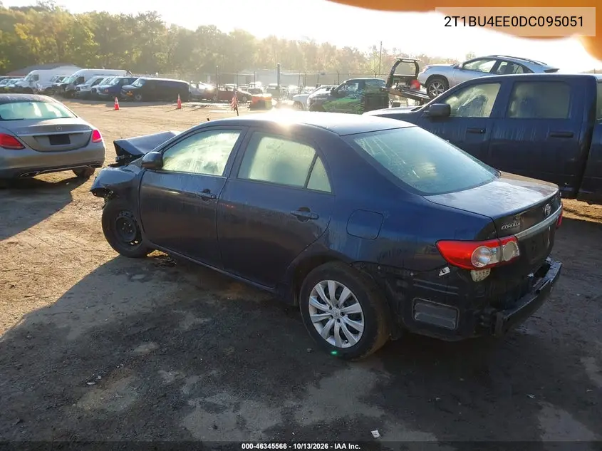 2013 TOYOTA COROLLA VIN 2T1BU4EE0DC095051 — фото 3