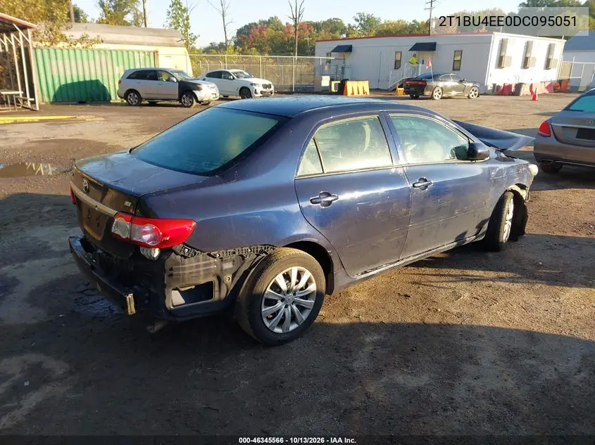 2013 TOYOTA COROLLA VIN 2T1BU4EE0DC095051 — фото 4