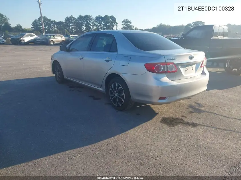2013 TOYOTA COROLLA VIN 2T1BU4EE0DC100328 — фото 3