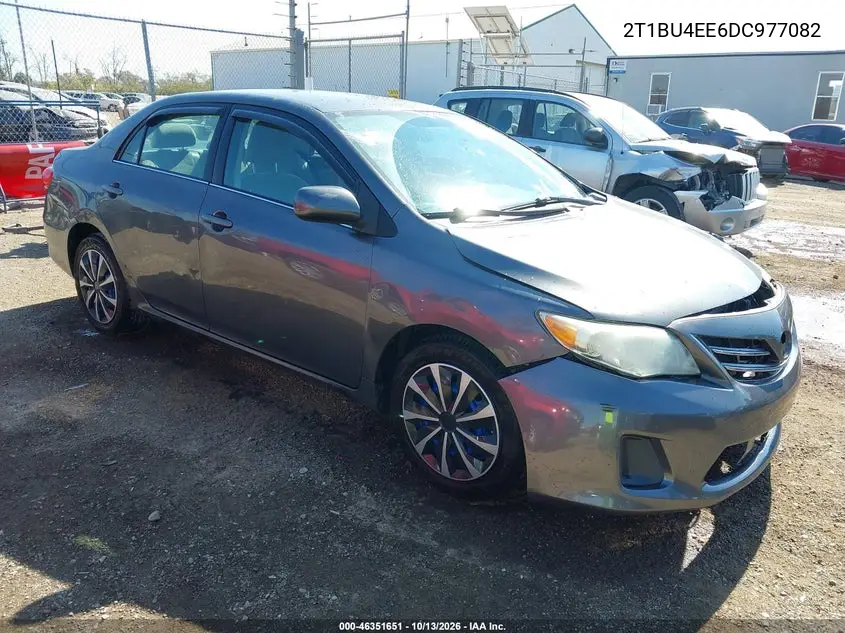 TOYOTA COROLLA 2013, VIN 2T1BU4EE6DC977082