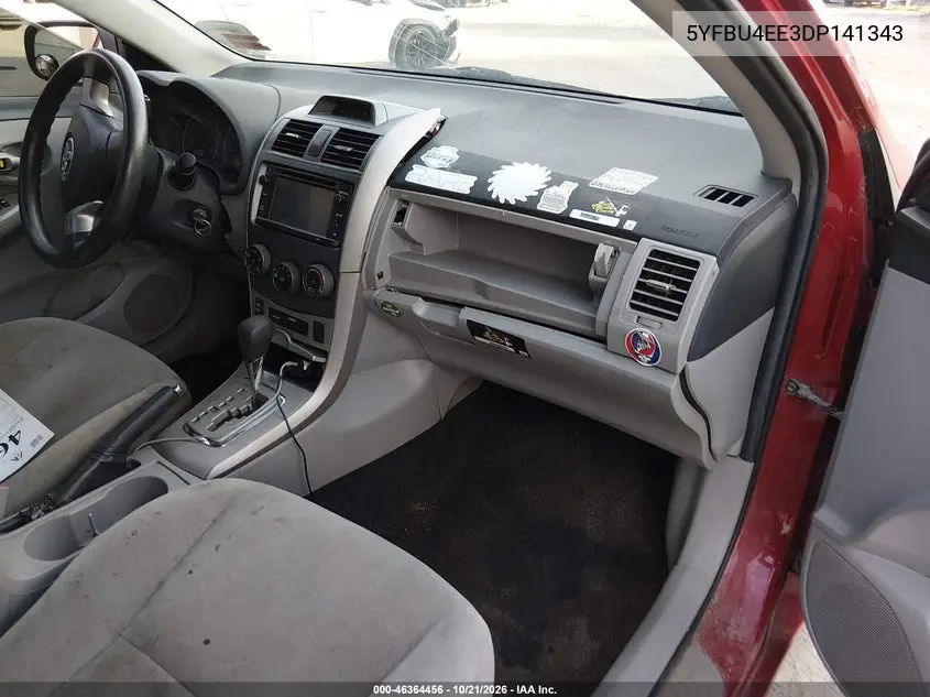 2013 TOYOTA COROLLA VIN 5YFBU4EE3DP141343 — фото 5