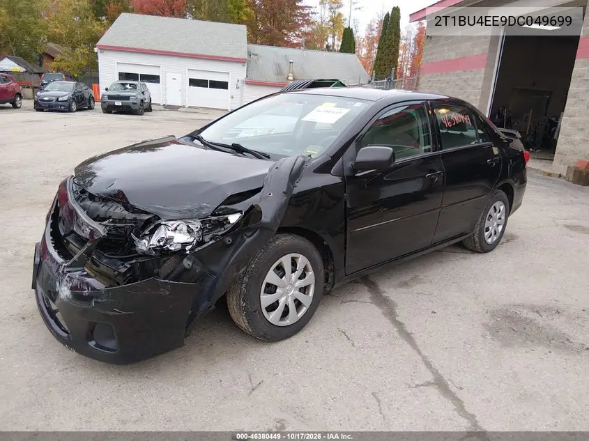 2013 TOYOTA COROLLA VIN 2T1BU4EE9DC049699 — фото 2
