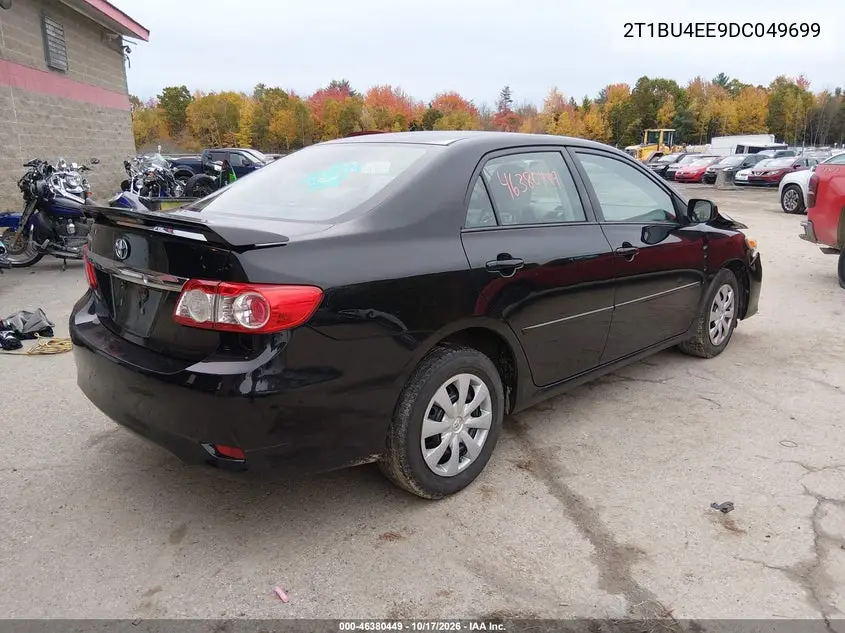 2013 TOYOTA COROLLA VIN 2T1BU4EE9DC049699 — фото 4