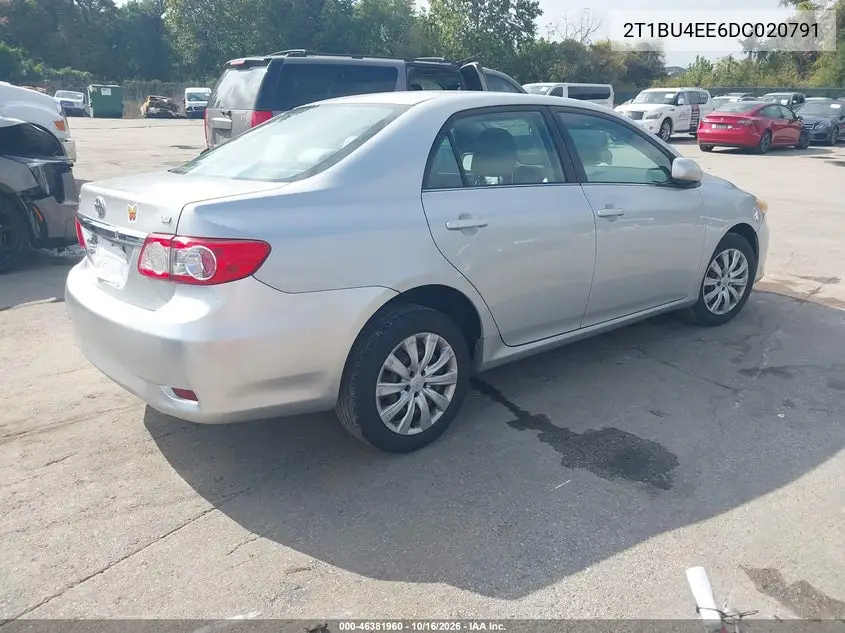 2013 TOYOTA COROLLA VIN 2T1BU4EE6DC020791 — фото 4