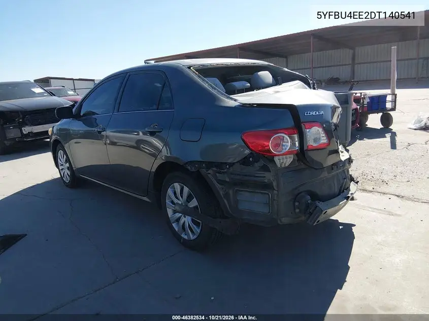 2013 TOYOTA COROLLA VIN 5YFBU4EE2DP140541 — фото 3