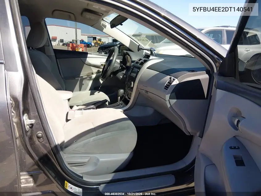 2013 TOYOTA COROLLA VIN 5YFBU4EE2DP140541 — фото 5