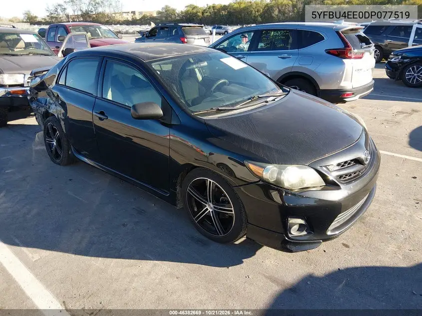 TOYOTA COROLLA 2013, VIN 5YFBU4EE0DP077519