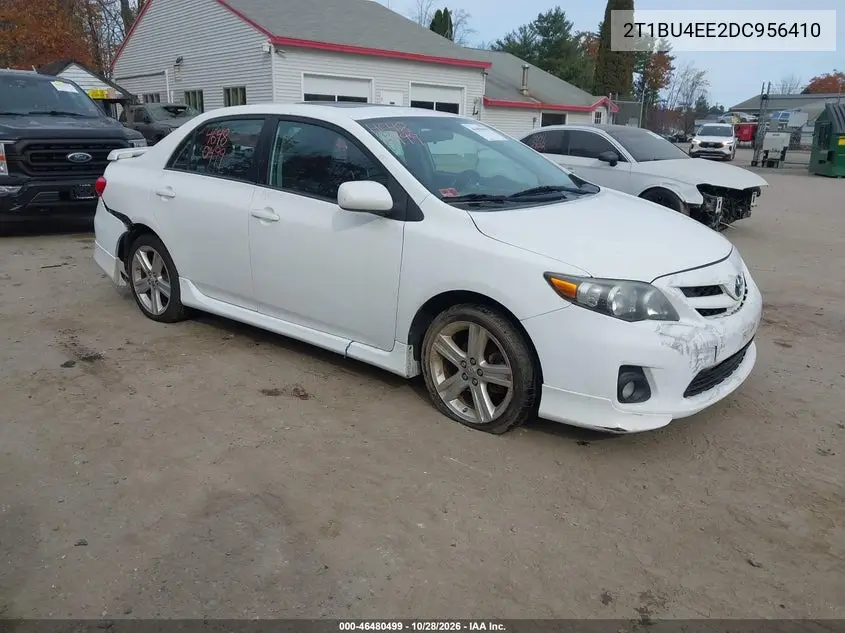 TOYOTA COROLLA 2013, VIN 2T1BU4EE2DC956410