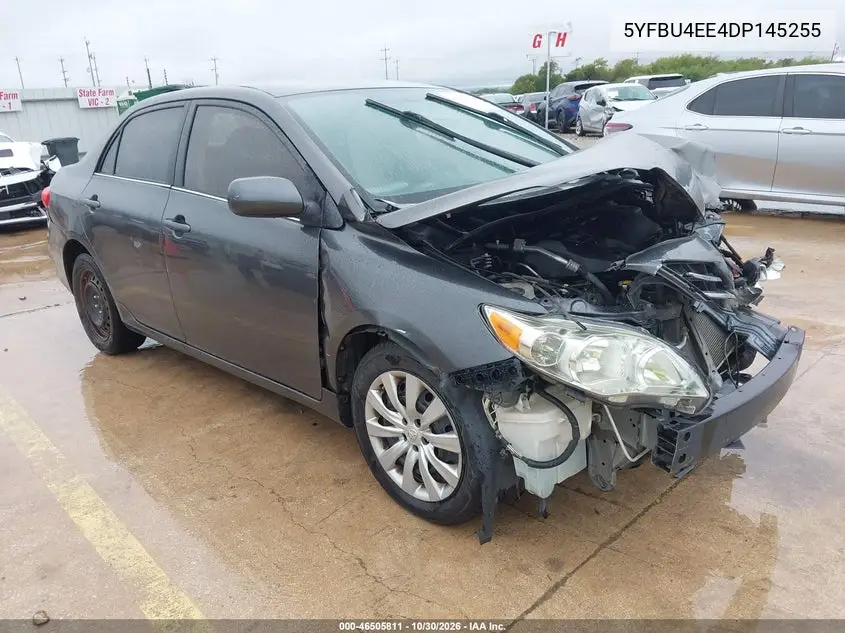 TOYOTA COROLLA 2013, VIN 5YFBU4EE4DP145255