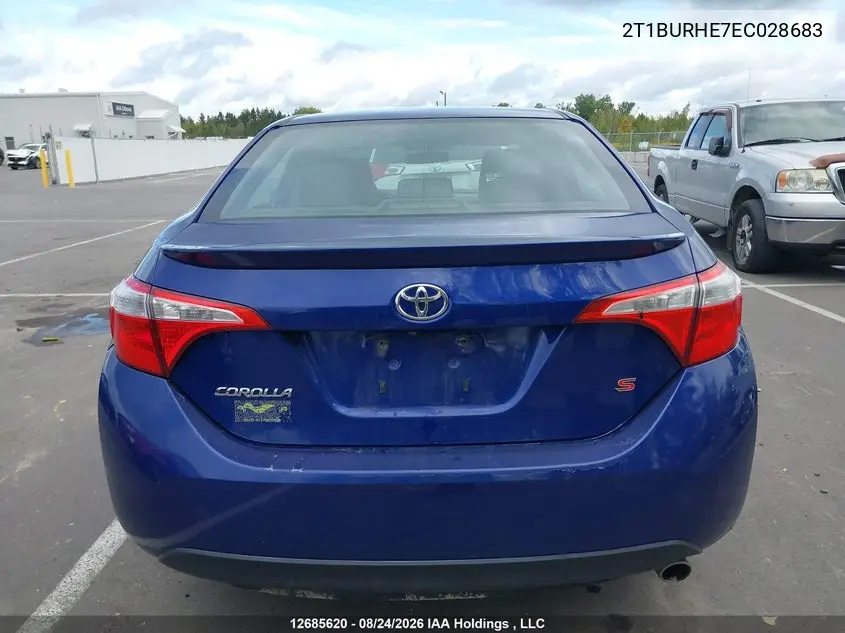 2014 TOYOTA COROLLA VIN 2T1BURHE7EC028683 — фото 15