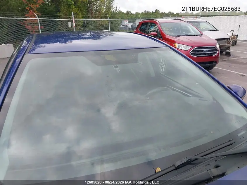 2014 TOYOTA COROLLA VIN 2T1BURHE7EC028683 — фото 16