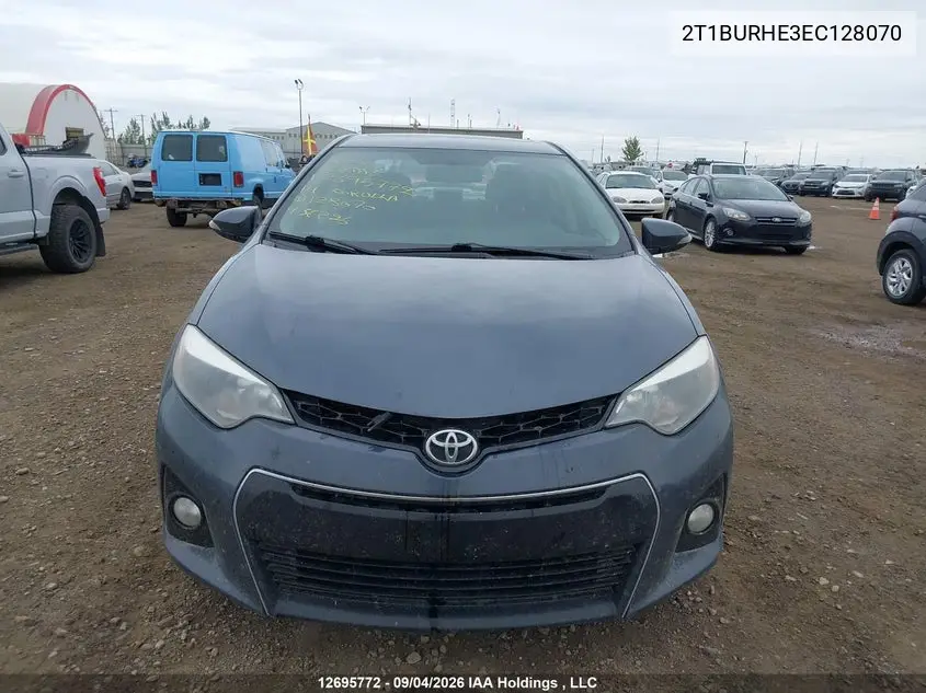 2014 TOYOTA COROLLA VIN 2T1BURHE3EC128070 — фото 12