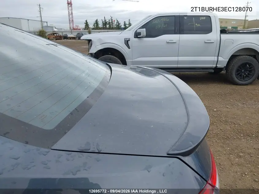 2014 TOYOTA COROLLA VIN 2T1BURHE3EC128070 — фото 20