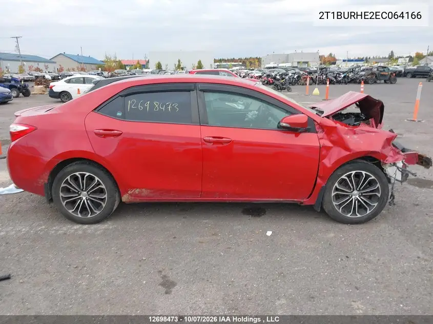 2014 TOYOTA COROLLA VIN 2T1BURHE2EC064166 — фото 13