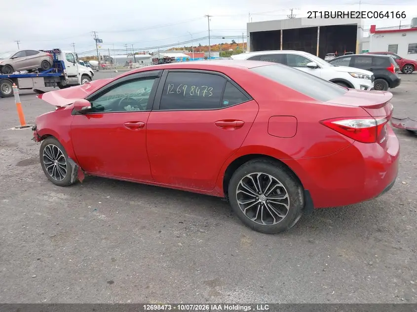 2014 TOYOTA COROLLA VIN 2T1BURHE2EC064166 — фото 14