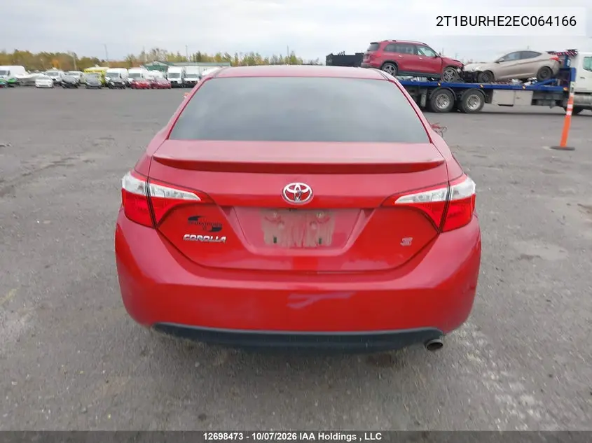 2014 TOYOTA COROLLA VIN 2T1BURHE2EC064166 — фото 16