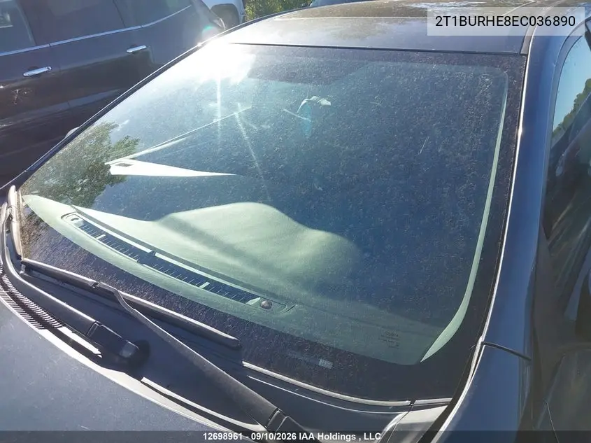 2014 TOYOTA COROLLA VIN 2T1BURHE8EC036890 — фото 17
