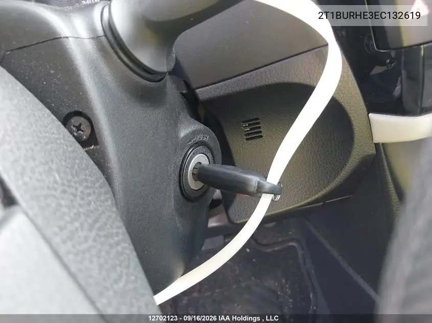 2014 TOYOTA COROLLA VIN 2T1BURHE3EC132619 — фото 10