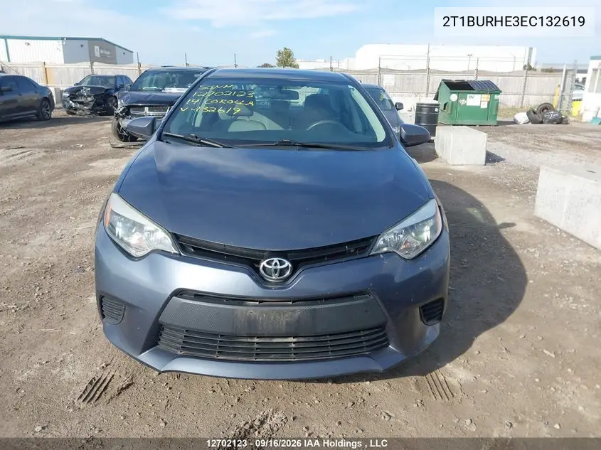 2014 TOYOTA COROLLA VIN 2T1BURHE3EC132619 — фото 11