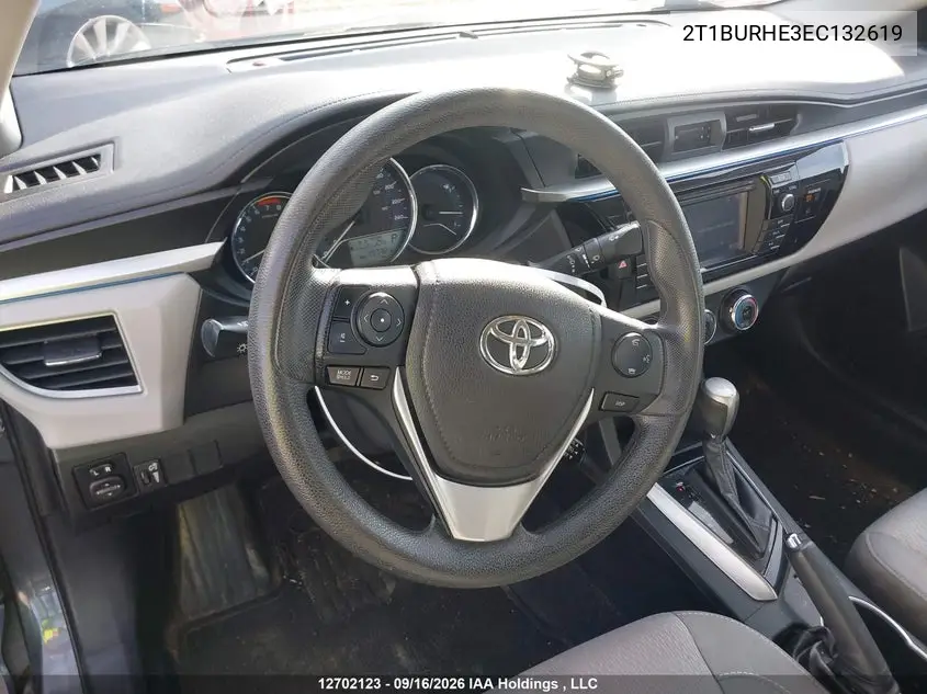 2014 TOYOTA COROLLA VIN 2T1BURHE3EC132619 — фото 16