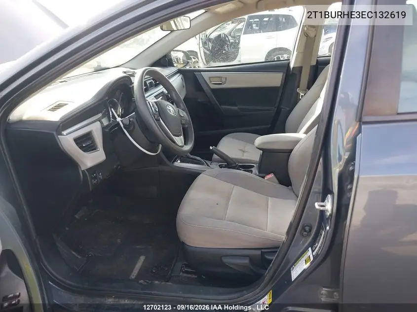2014 TOYOTA COROLLA VIN 2T1BURHE3EC132619 — фото 17