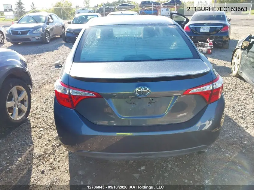 2014 TOYOTA COROLLA VIN 2T1BURHE7EC163663 — фото 16