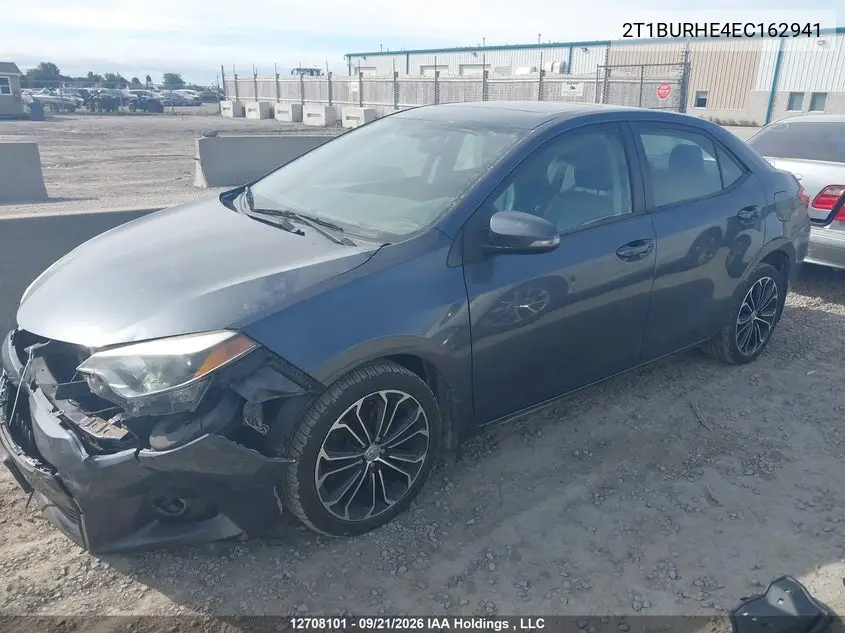2014 TOYOTA COROLLA VIN 2T1BURHE4EC162941 — фото 14