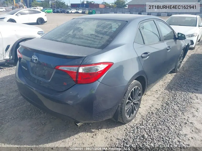 2014 TOYOTA COROLLA VIN 2T1BURHE4EC162941 — фото 4
