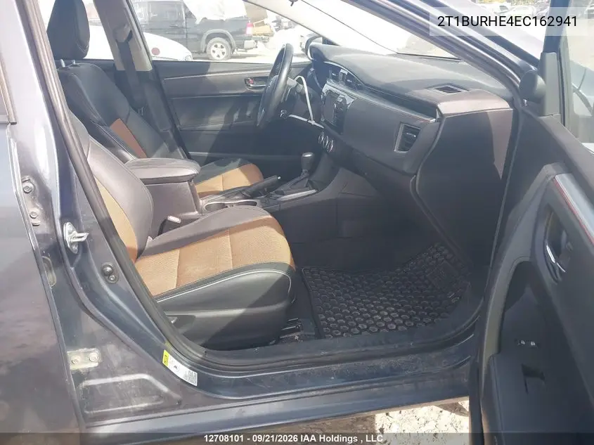2014 TOYOTA COROLLA VIN 2T1BURHE4EC162941 — фото 5