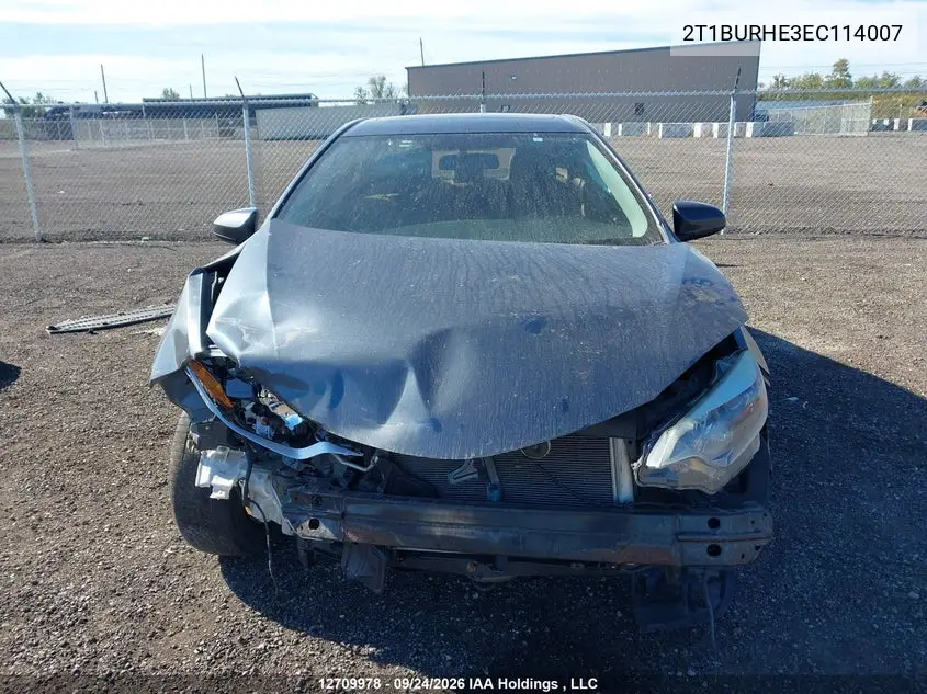 2014 TOYOTA COROLLA VIN 2T1BURHE3EC114007 — фото 13