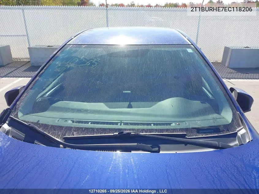 2014 TOYOTA COROLLA VIN 2T1BURHE7EC118206 — фото 17